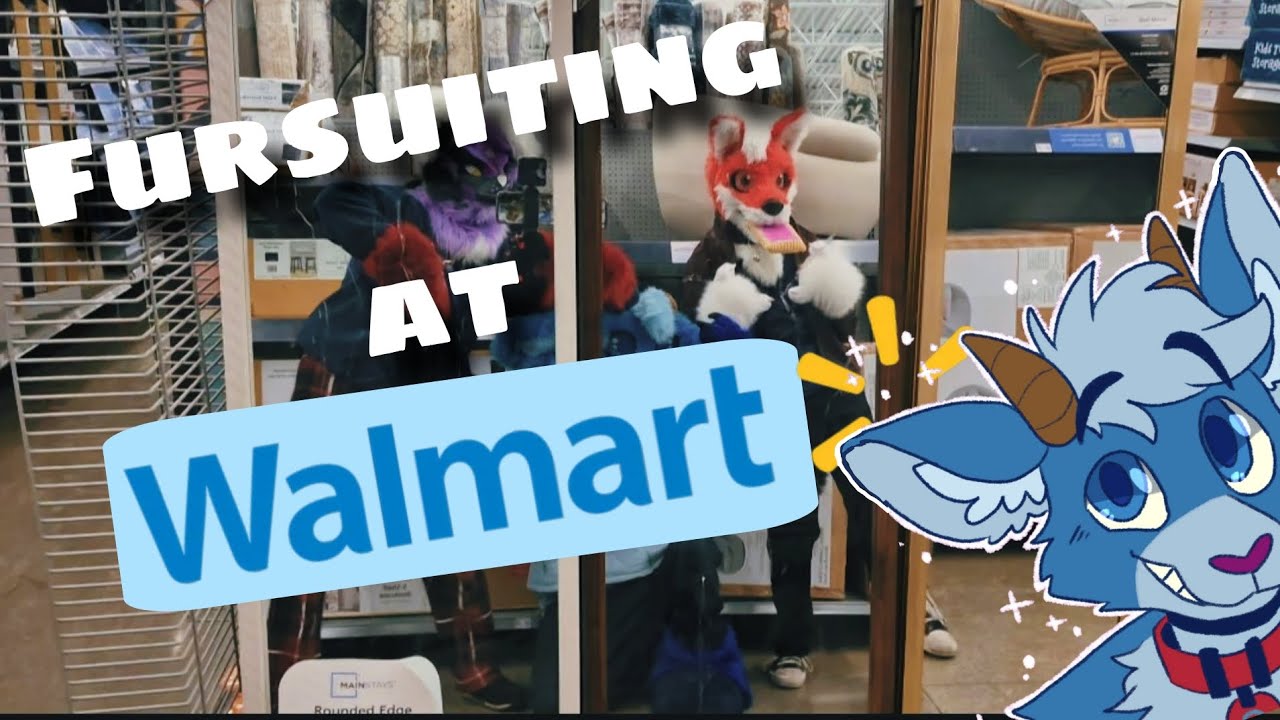 Fursuiting at Walmart! (GONE FURRY??)