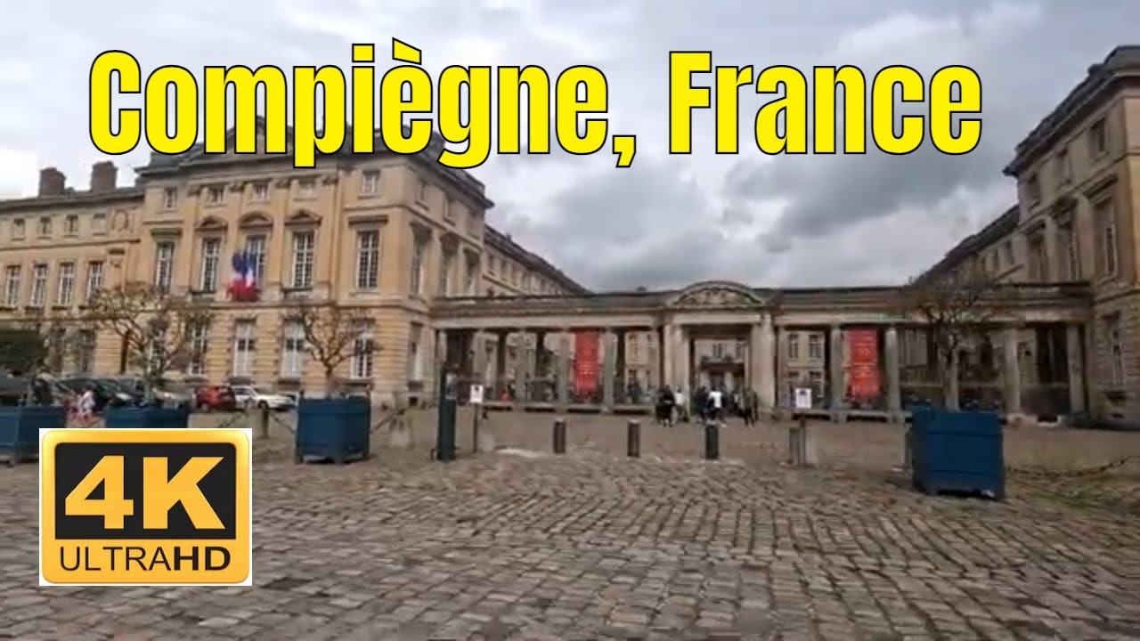 Compiègne, France - Driving- French region