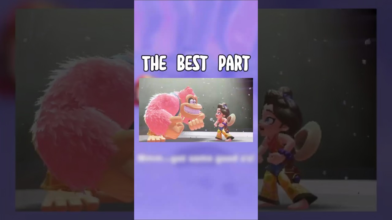 Моя любимая деталь в Donkey Kong Bananza!
