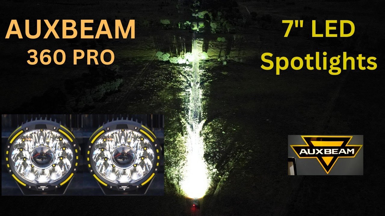 Обзор светодиодных фар Off Road AUXBEAM 360 Pro 7