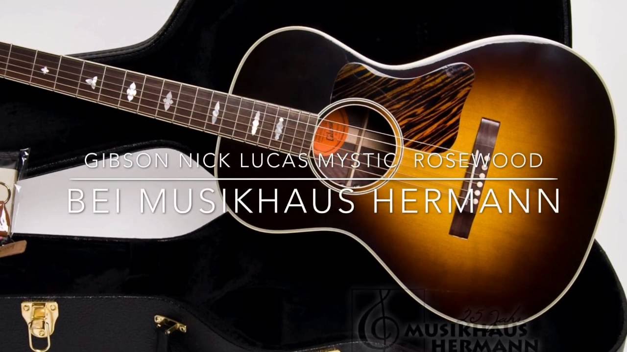 Gibson Nick Lucas Mystic Rosewood - Limited Edition