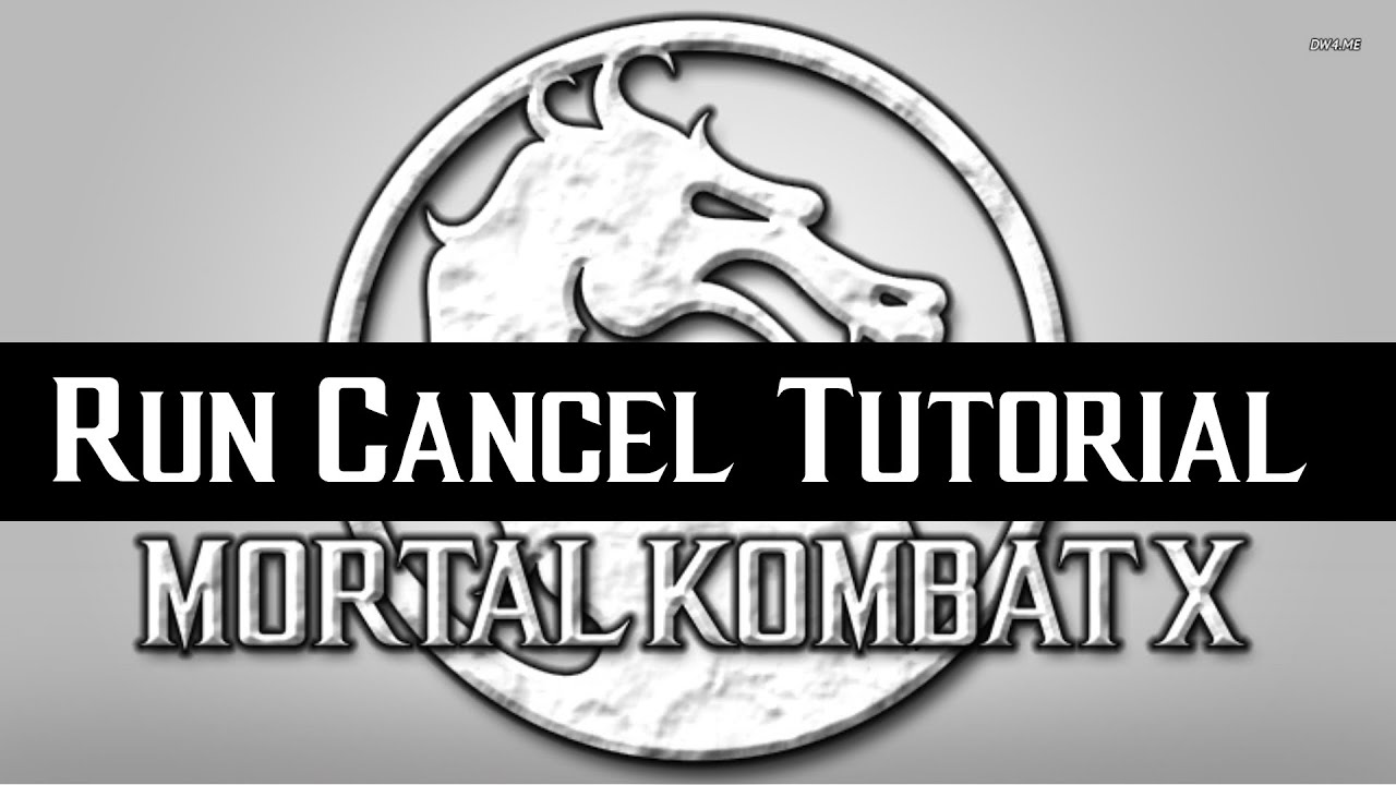 MKX: Learning How to Basic Run Cancel with Johnny Strategy/Tips