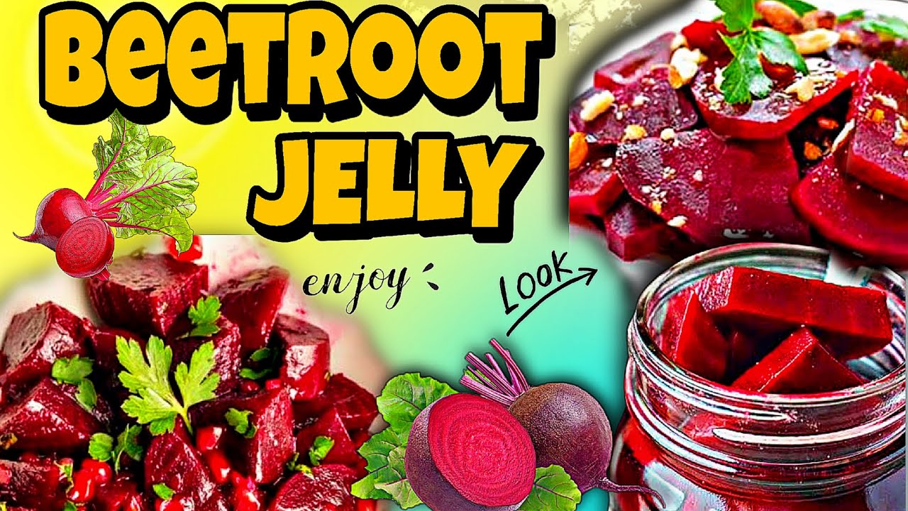💯Sehat se bharpur😍 Beetroot ki Jelly | ✨Market jaisi Healthy Jelly ab Ghar par banaye!