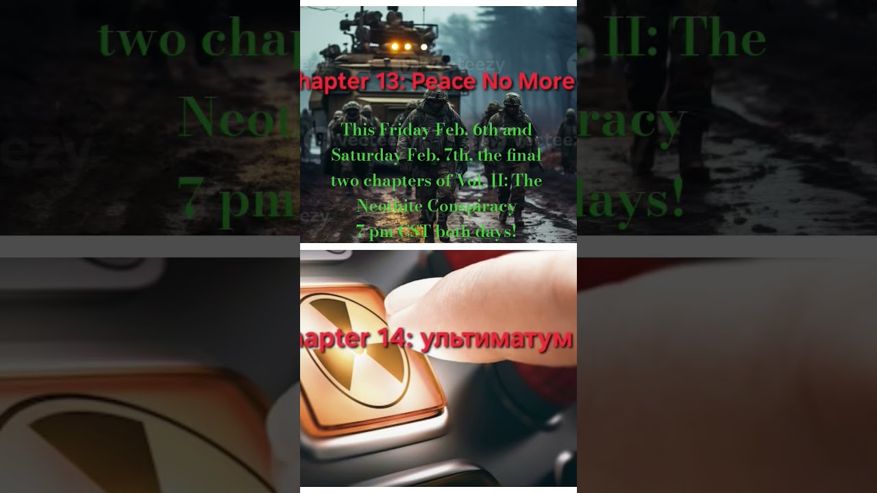 The Neothite Conspiracy Conclusion! 