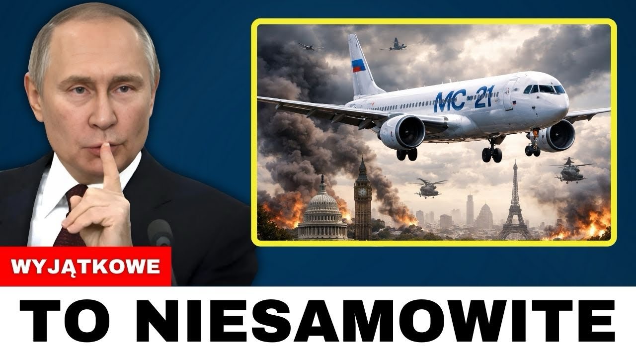 Co naprawdę kryje się za nowym rosyjskim samolotem MC-21, który niepokoi Zachód