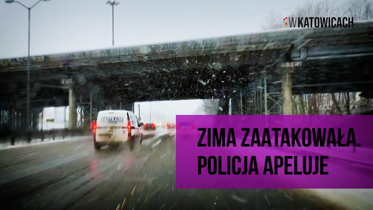 Sytuacja drogowa w Katowicach. Policja apeluje
