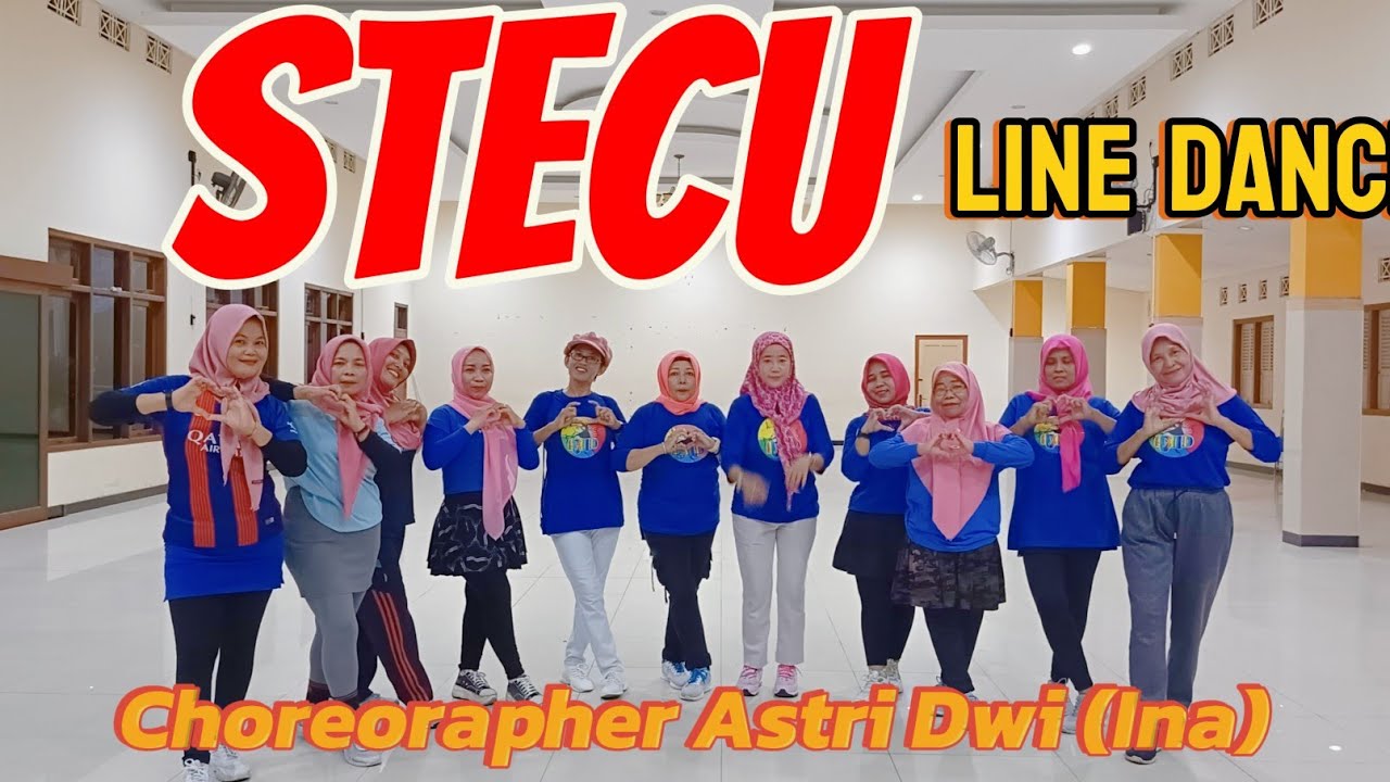 Stecu line dance Choreographer Astri Dwi (Ina)