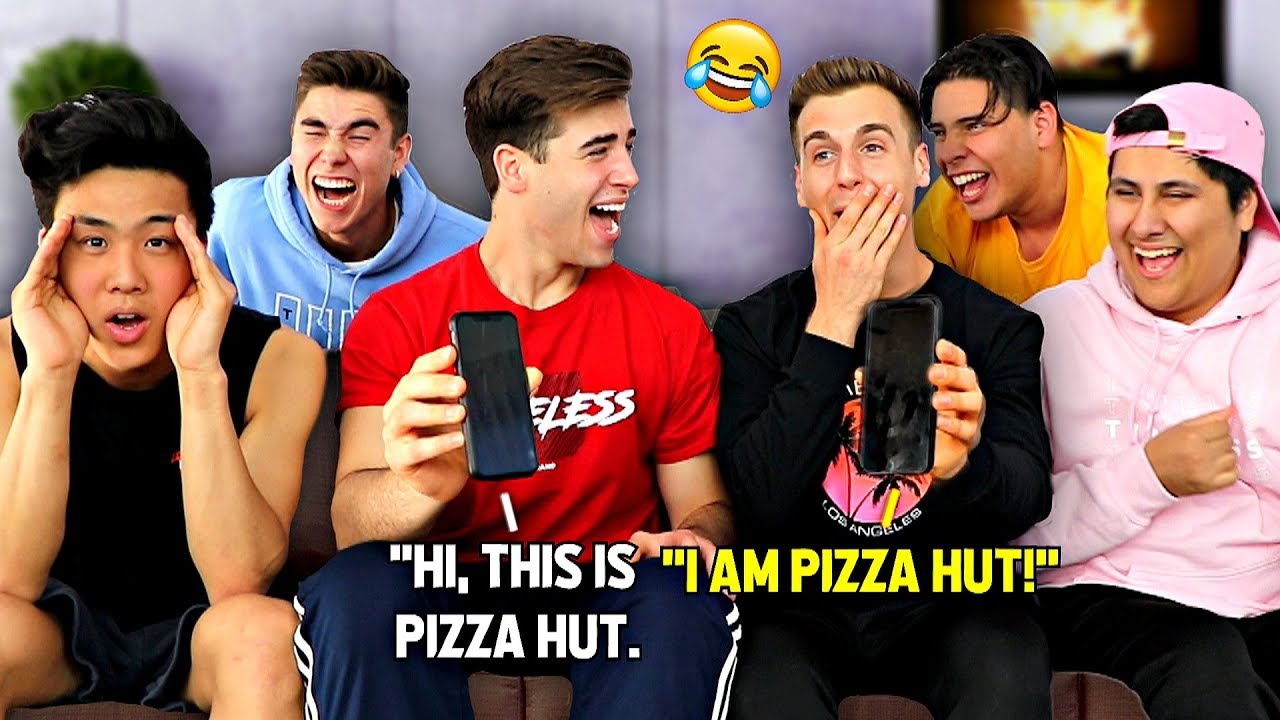 Prank Calling 2 Places And Having Them Talk To Each Other..