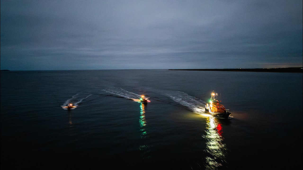 RNLI Burry Port and Tenby Evening Exercise