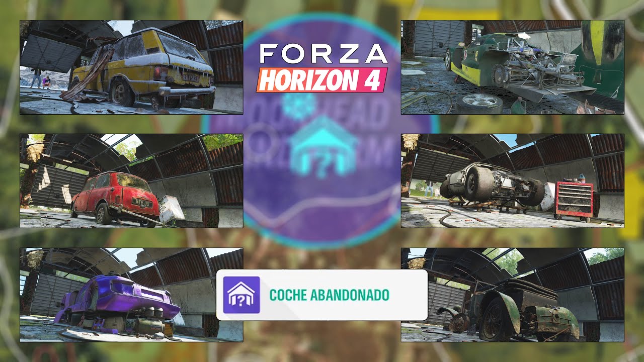 Todos los 15 Coches Abandonados (Graneros - Barn Finds) | Forza Horizon 4