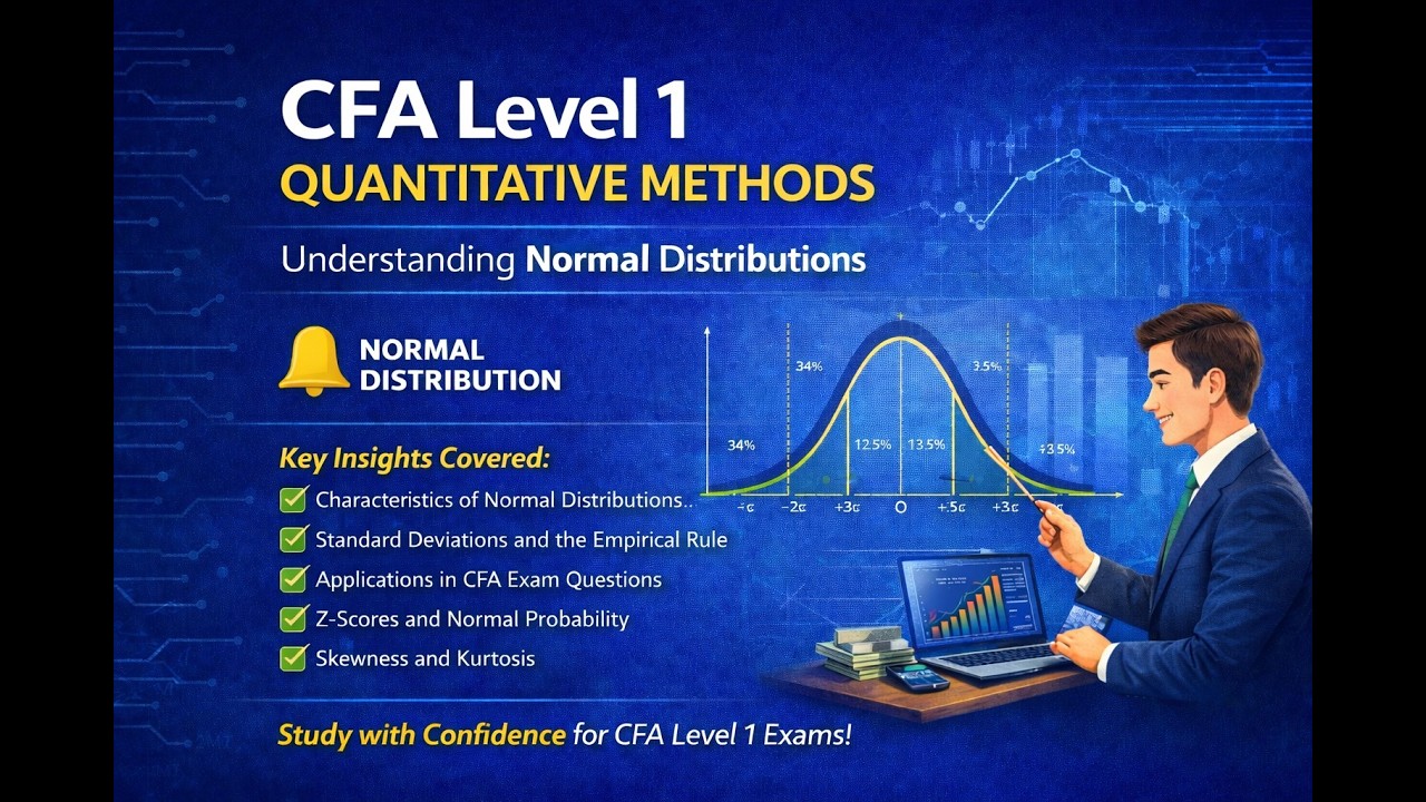 CFA Level 1 Quantitative Methods: Understanding Normal Distributions