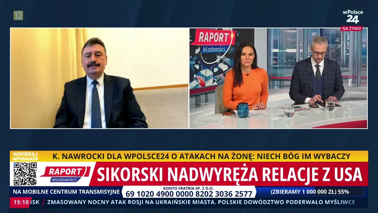 Sikorski nadwyręża relacje z USA! Raport Wiadomości