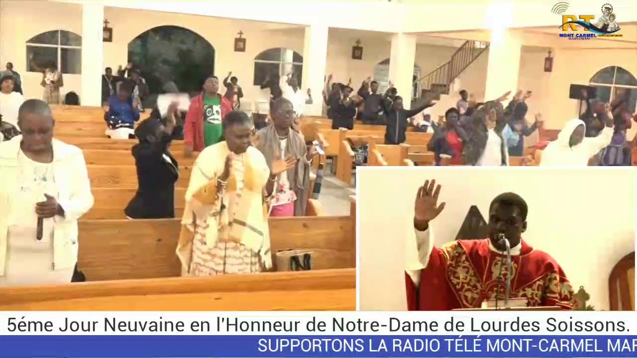 5ème Jour de la Neuvaine en l'Honneur de Notre-Dame de Lourdes Soissons /// Vendredi 6 Février 2026.
