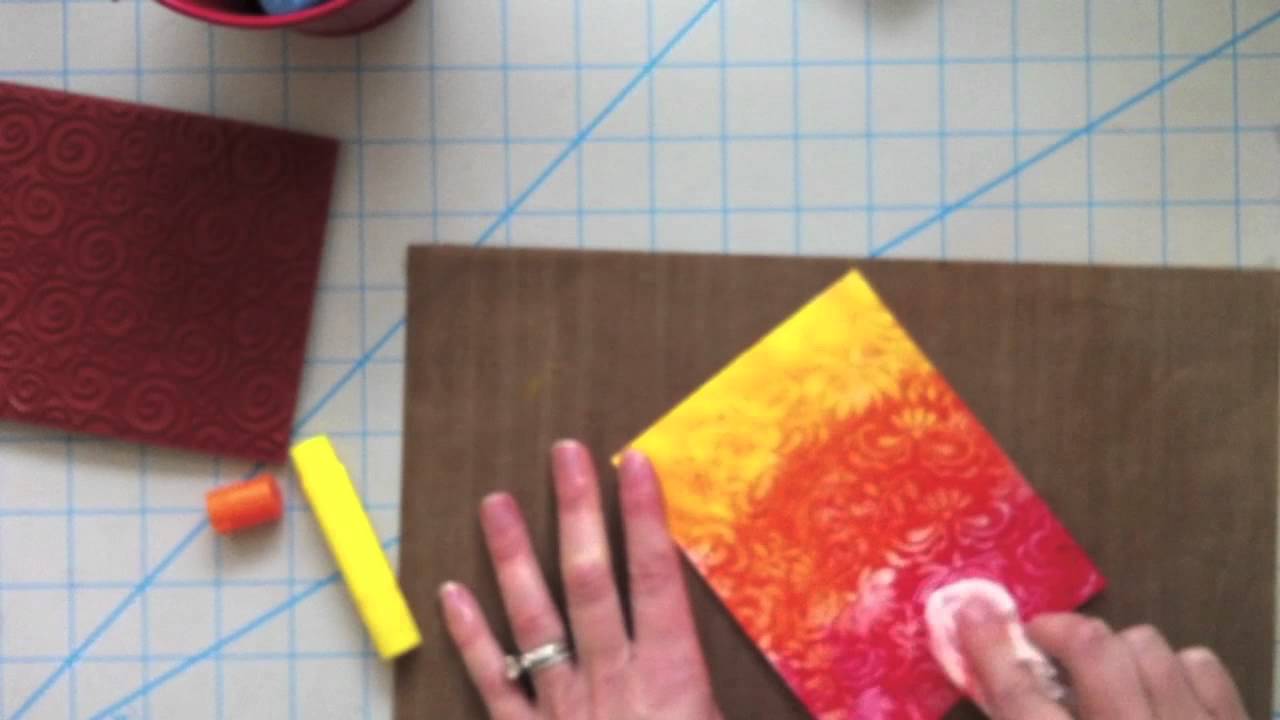 3 techniques using Faber Castell Gelatos