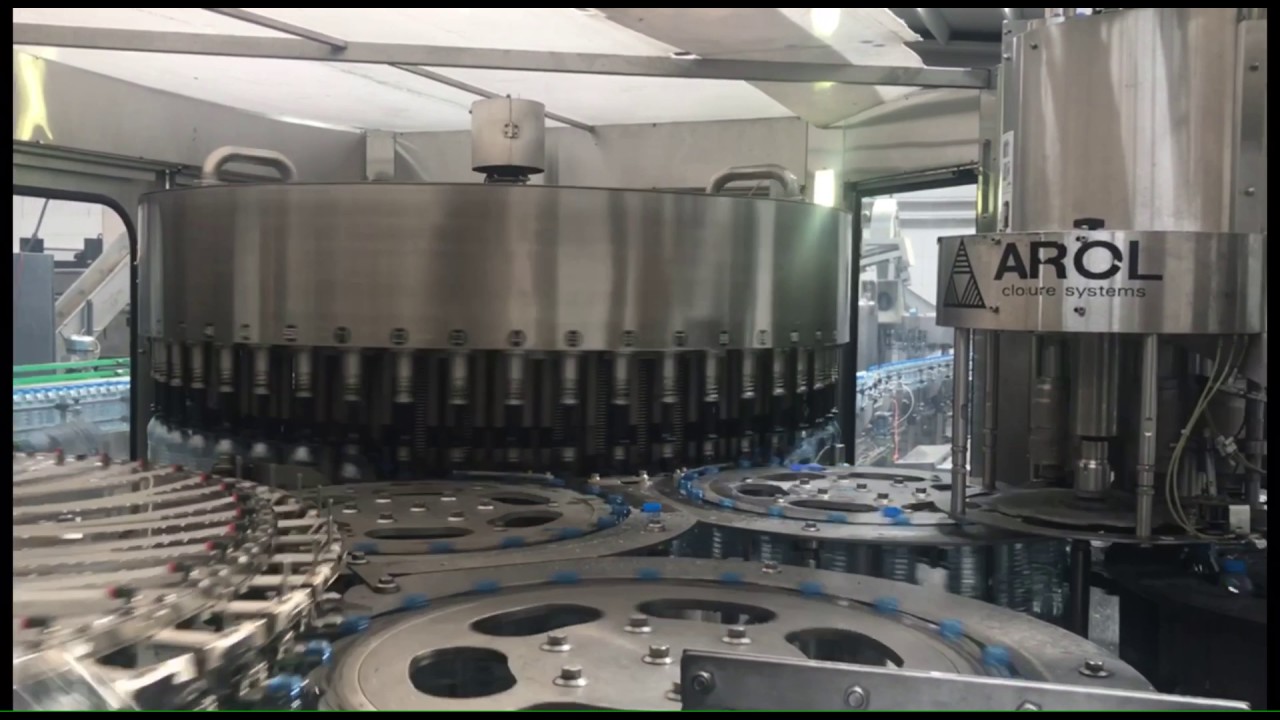 SEFA MAKİNA 30000şişe/h SU DOLUM HATTI