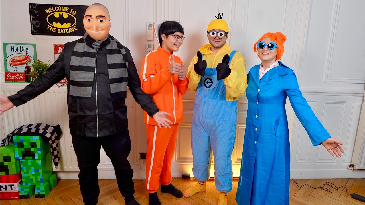 NOS DÉGUISEMENTS D’HALLOWEEN EN FAMILLE !