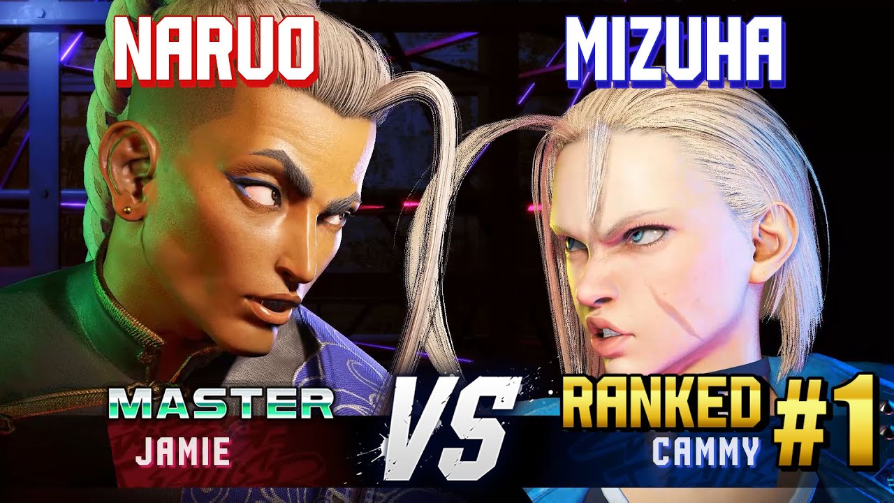 SF6 ▰ NARUO (Jamie) vs MIZUHA (#1 Ranked Cammy) ▰ High Level Gameplay
