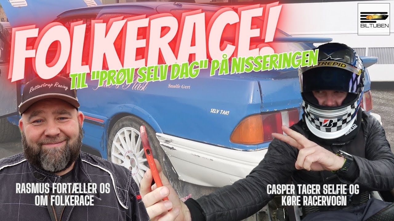 FOLKERACE! - TIL PRØV SELV DAG PÅ NISSERINGEN #folkerace #nisseringen #næstvedmotorklubauto