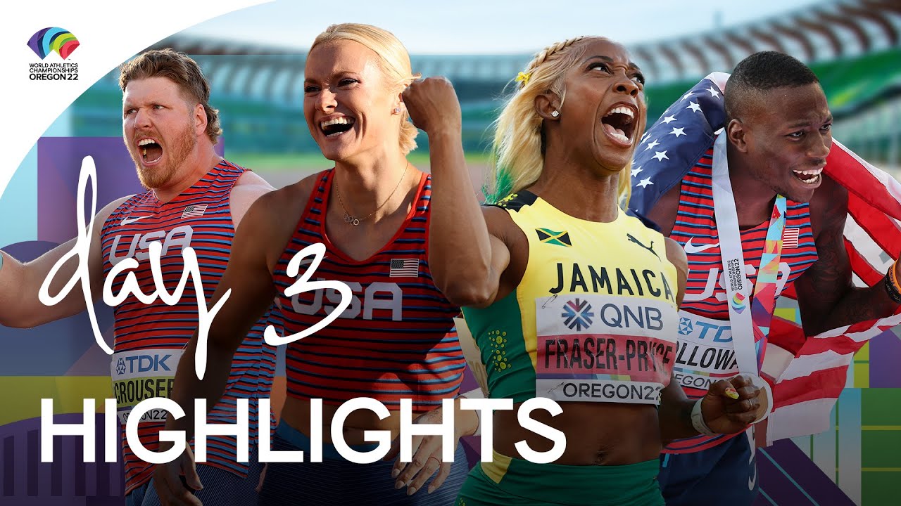 Day 3 Highlights | World Athletics Championships Oregon 2022