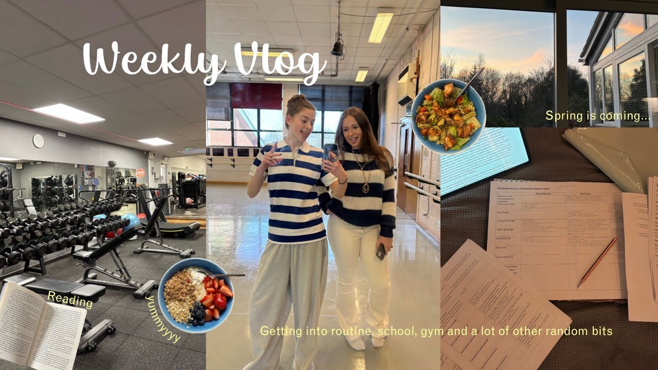 Weekly Vlog - Getting into routine, school, gym and other random bits  TikTok @jayalexander_12 