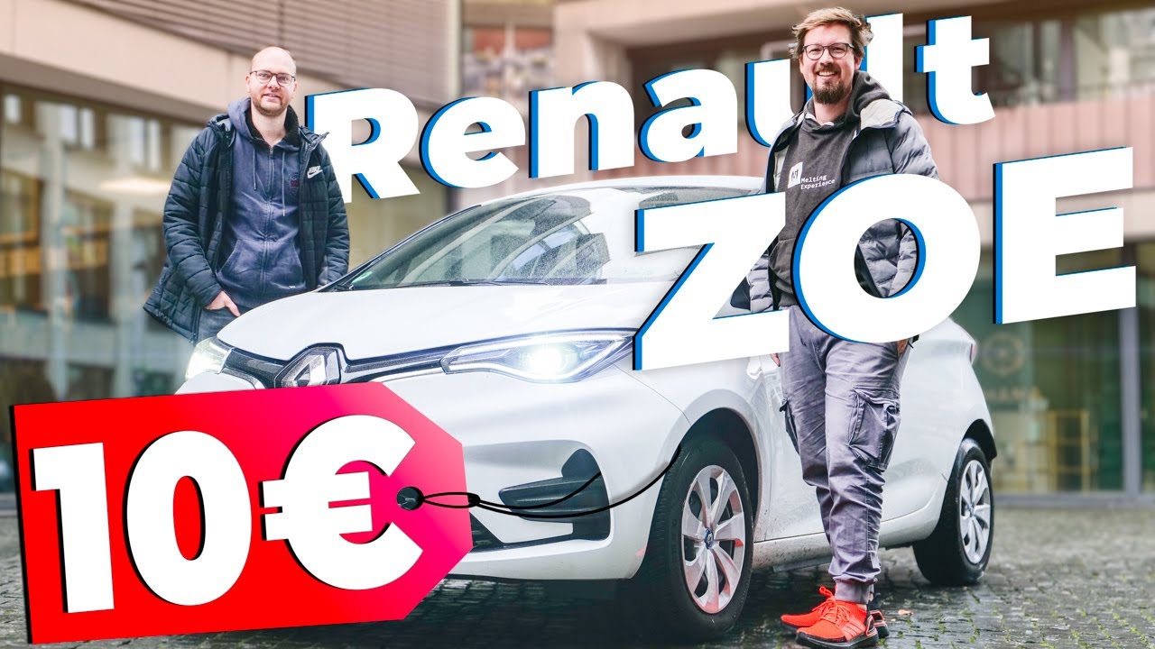 Elektrisch fahren für NUR 10€ - So gehts mit dem Renault ZOE! (Warum fährst du elektrisch?)