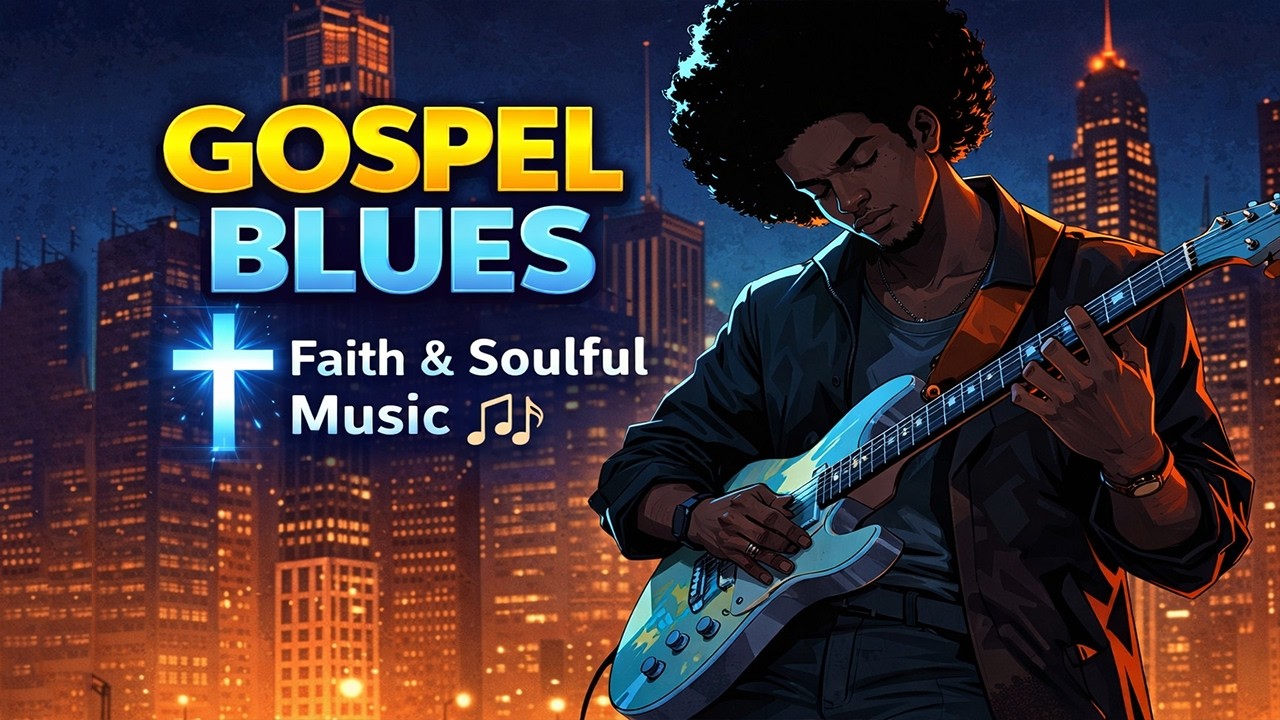 Best of the Gospel Blues 🎶 Christian Blues Worship & Praise with Soul