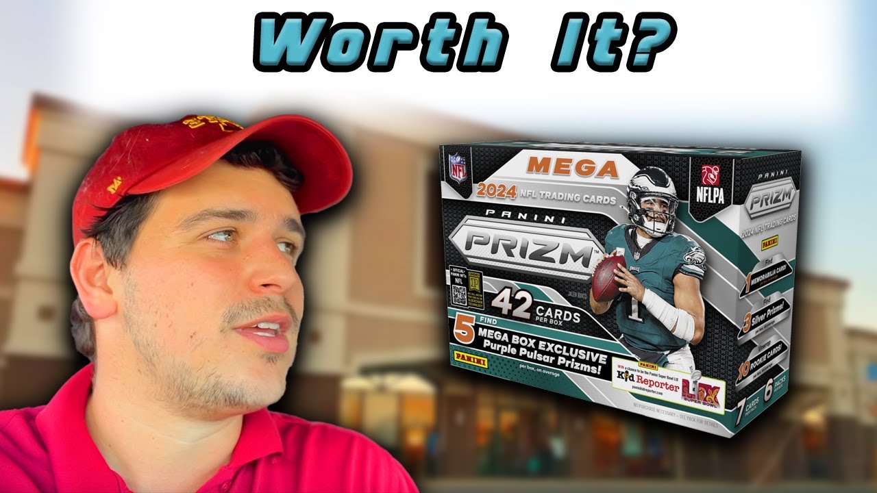 I opened a mega box of 2024 Prizm Football and...