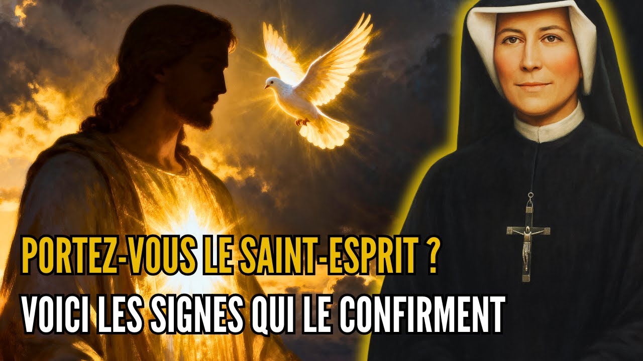 Sainte Faustine révèle : 6 signes que le Saint-Esprit habite en vous.