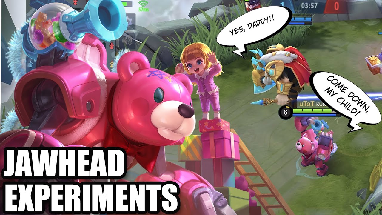 BEST JAWHEAD COUNTERS AND PARTNERS - EXPERIMENTS ON JAWHEAD - MLBB - MOBILE LEGENDS LABORATOYMY