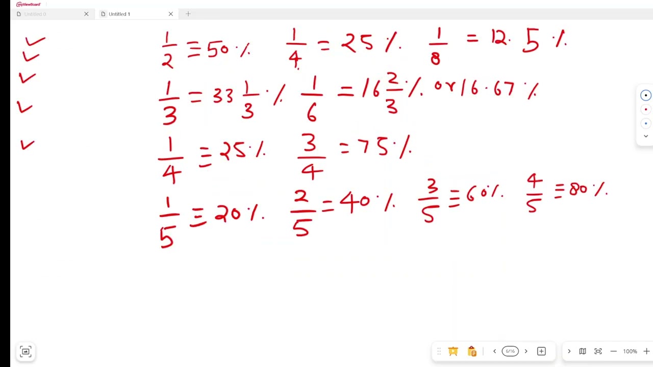 Percentage Concept Part 2