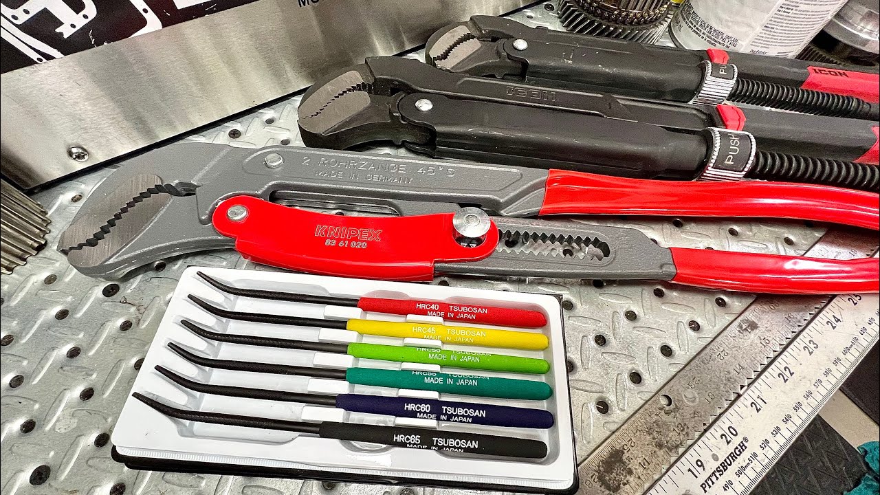 KNIPEX против ICON! - Сделано в Германии - Испытание 22-дюймового шведского трубного ключа с быст...