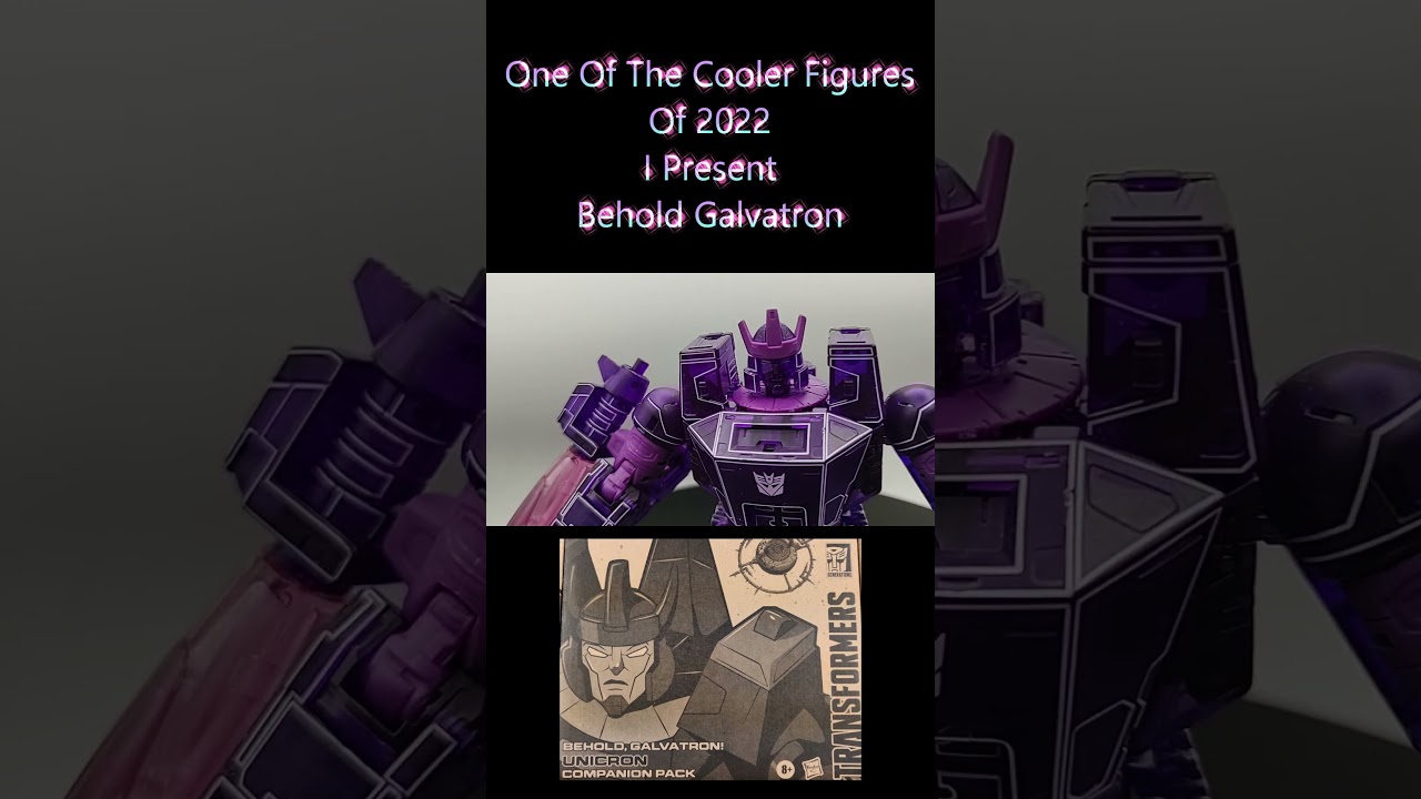 Behold Galvatron Turntable #youtubeshorts