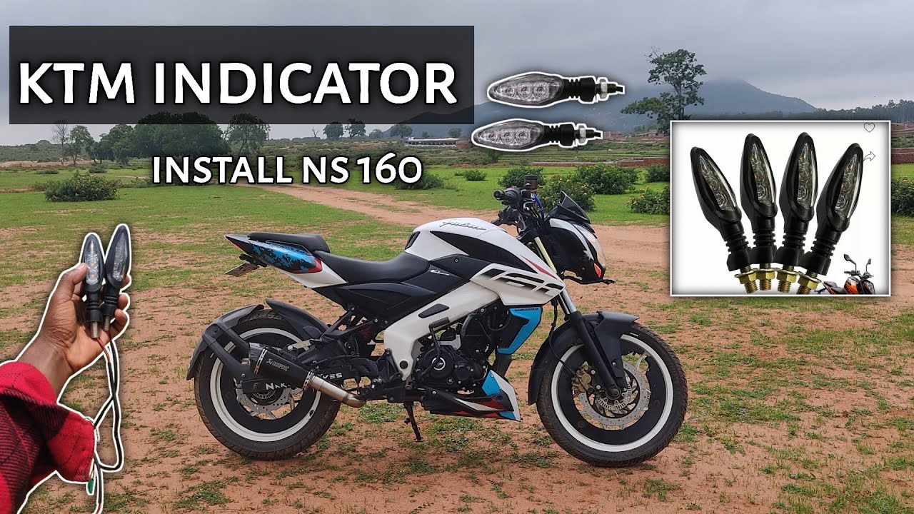 ns 160 ktm indicator type # esay to install # ns 125 # ns 160 # ns 200 # ktm indicator Video #