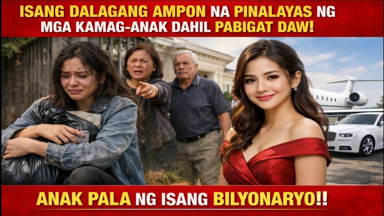 AMPON, PINALAYAS DAHIL PABIGAT. ANAK PALA NG BILYONARYO!! | Billionaire CEO | Bilyonaryo Story