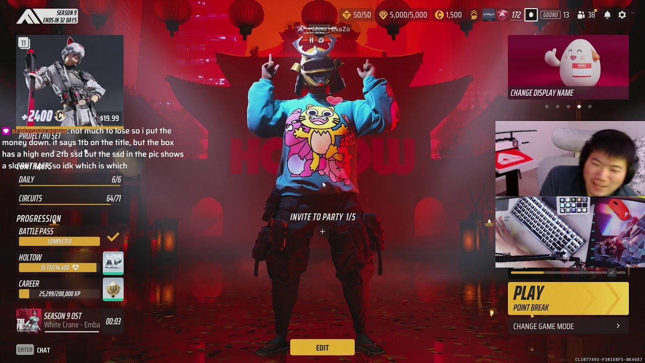 [DROPS ENABLED] luqqq tourney 12pm pst | TOP 10 WITH GOO GUN | WEEKLY GIVEAWAYS | EMBARK PARTNER