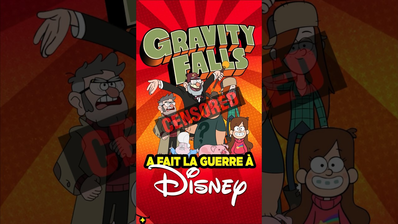 La CENSURE d&eacute;bile de GRAVITY FALLS 🚫