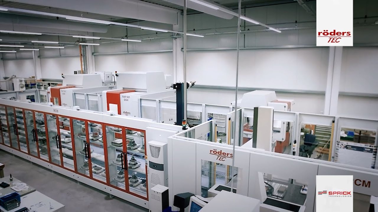Automatische Einzelstückfertigung in höchster Präzision / Automated  production in highest precision