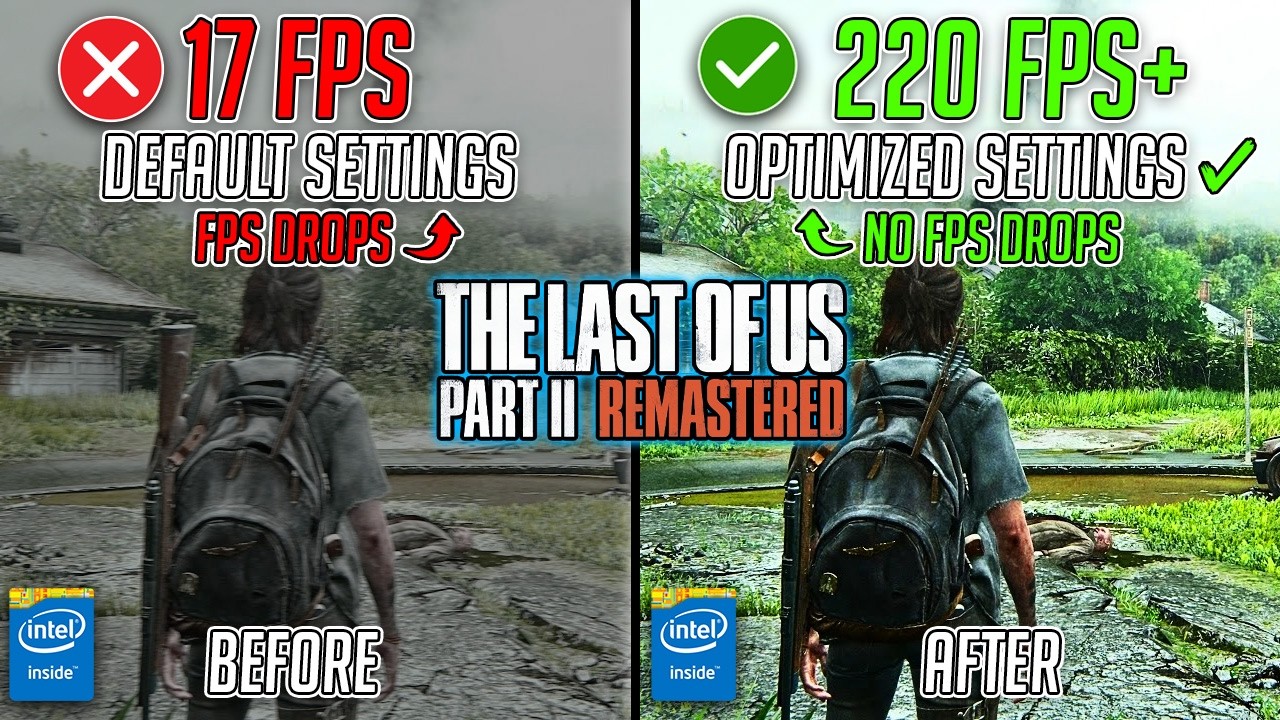 The Last of Us Part 2 Remastered на ПК: Измените эти настройки для максимального FPS и производит...