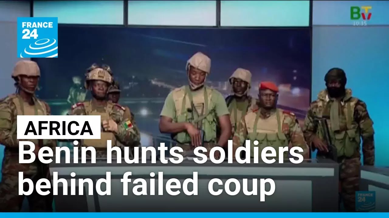 Benin hunts soldiers behind failed coup &bull; FRANCE 24 English