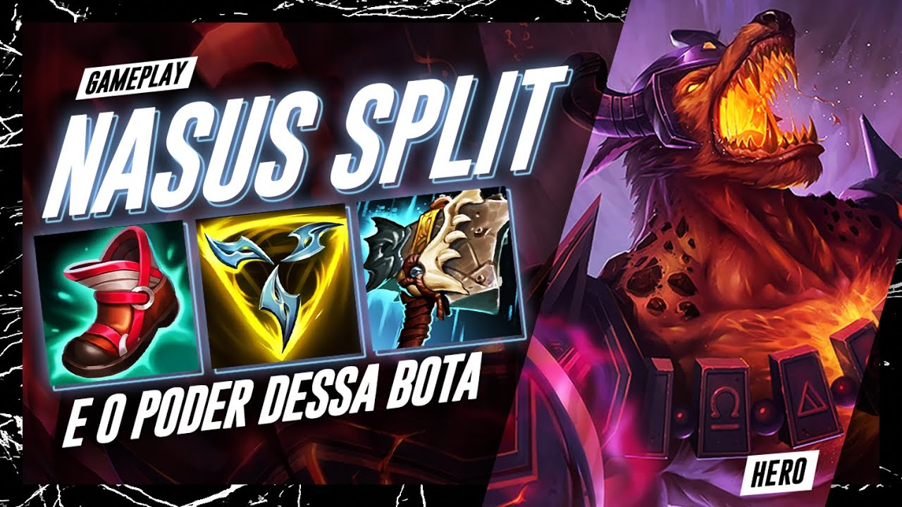 APENAS USE BOTA DE COOLDOWN PRA NASUS TOP