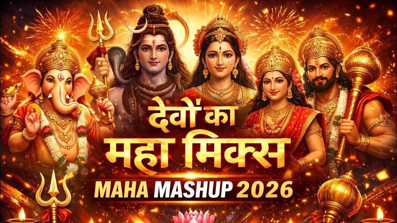 Mahadev Bhajan Mashup 2026 | Ganesh Hanuman Vishnu Laxmi Parvati Bhakti Song