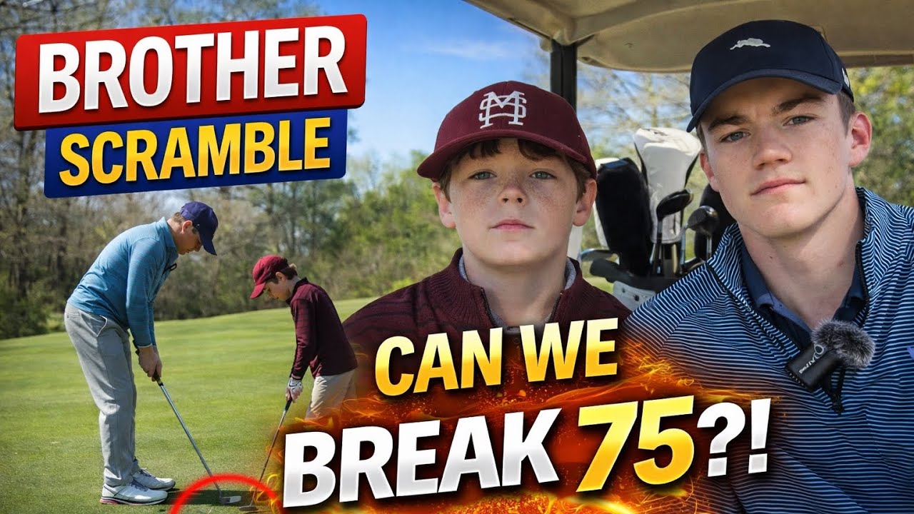 Can Me and My Little Brother Shoot 75? (Scramble)