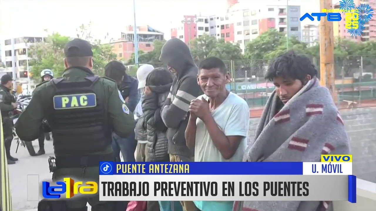 Policía de Cochabamba detiene  a  16 personas tras operativos de control en puentes de la ciudad