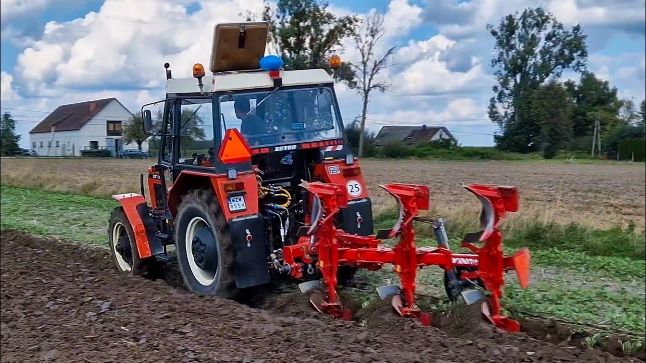 Orka, talerzowanie, siew nawozu 2023☆Zetor 7245 & Unia Ibis M☆