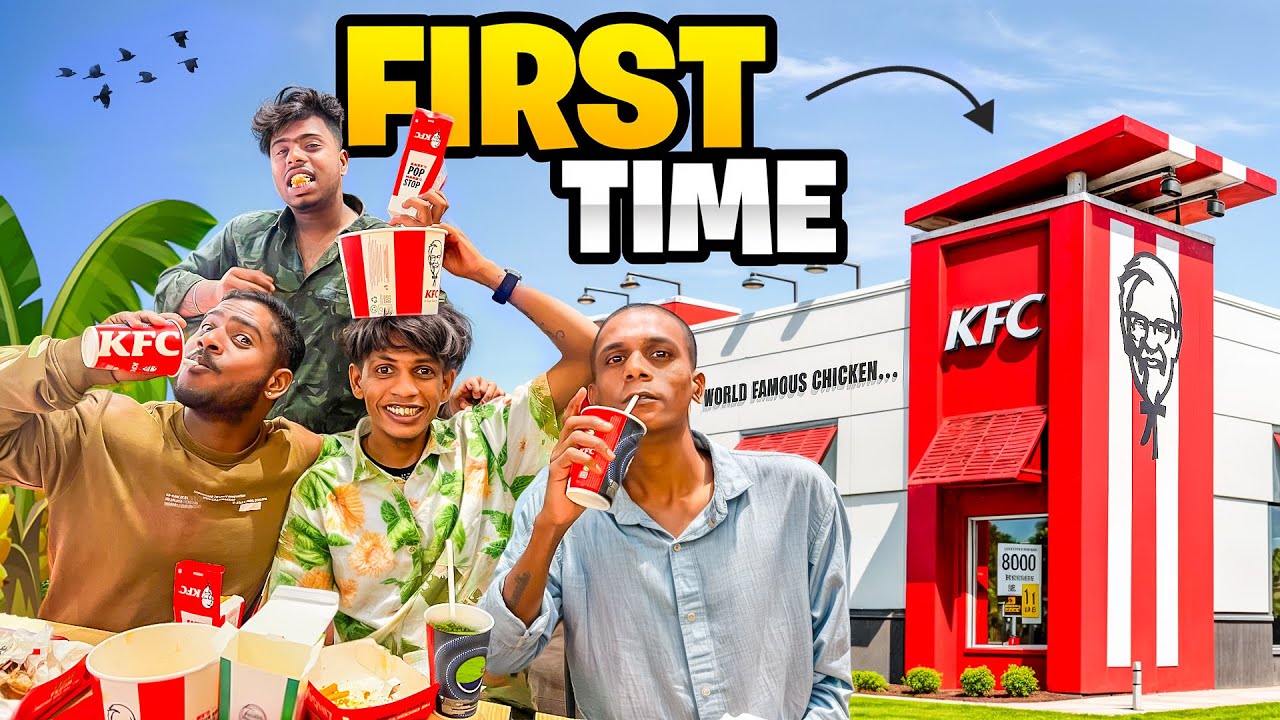 KFC for the first time #kfc 