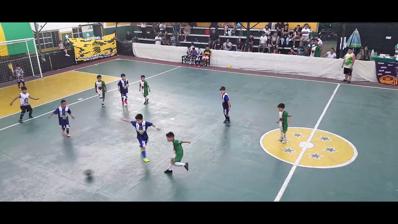 6 estrellas vs lomas de san martin juniors.1er tiempo.24-11-25 relámpago 2019..semifinal