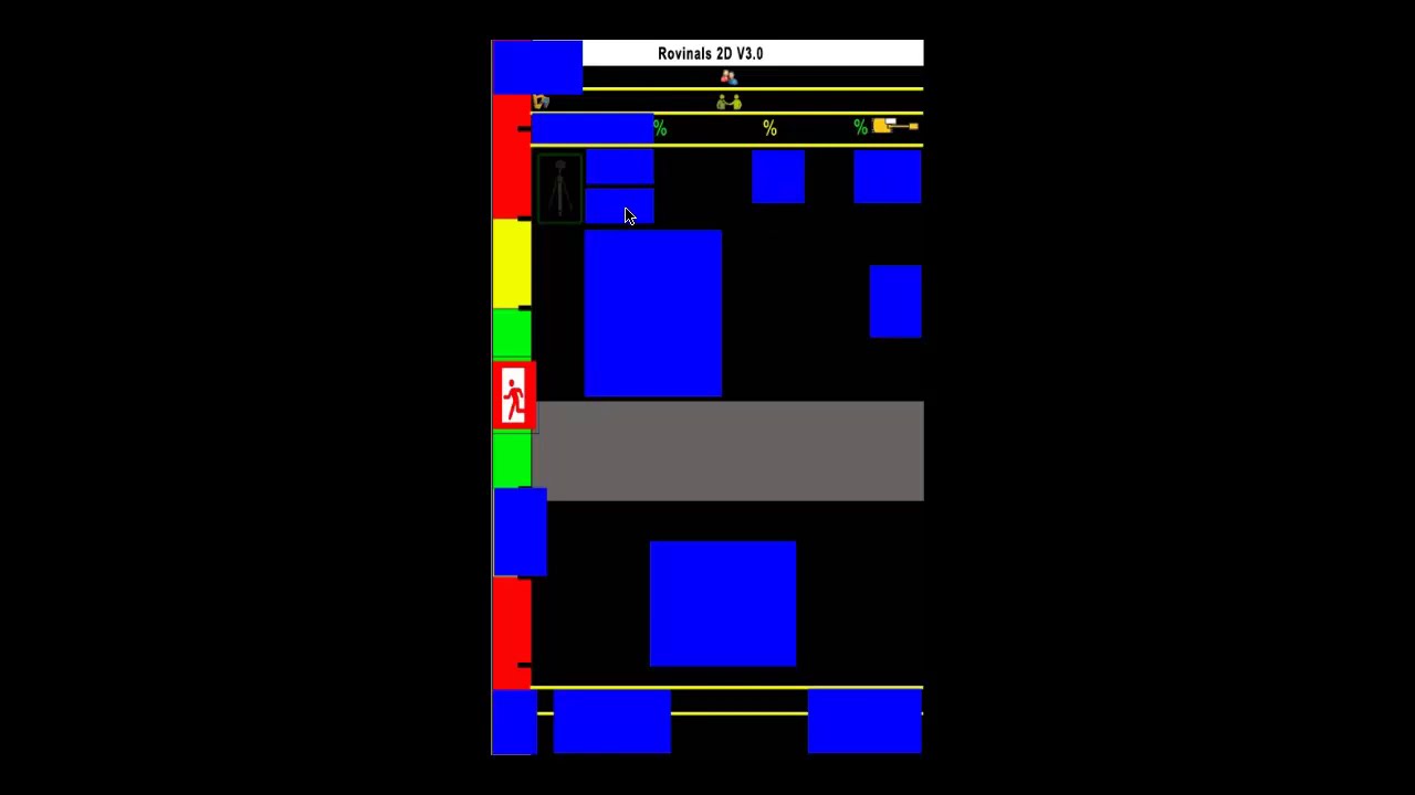 Botones ocultos en la pantalla