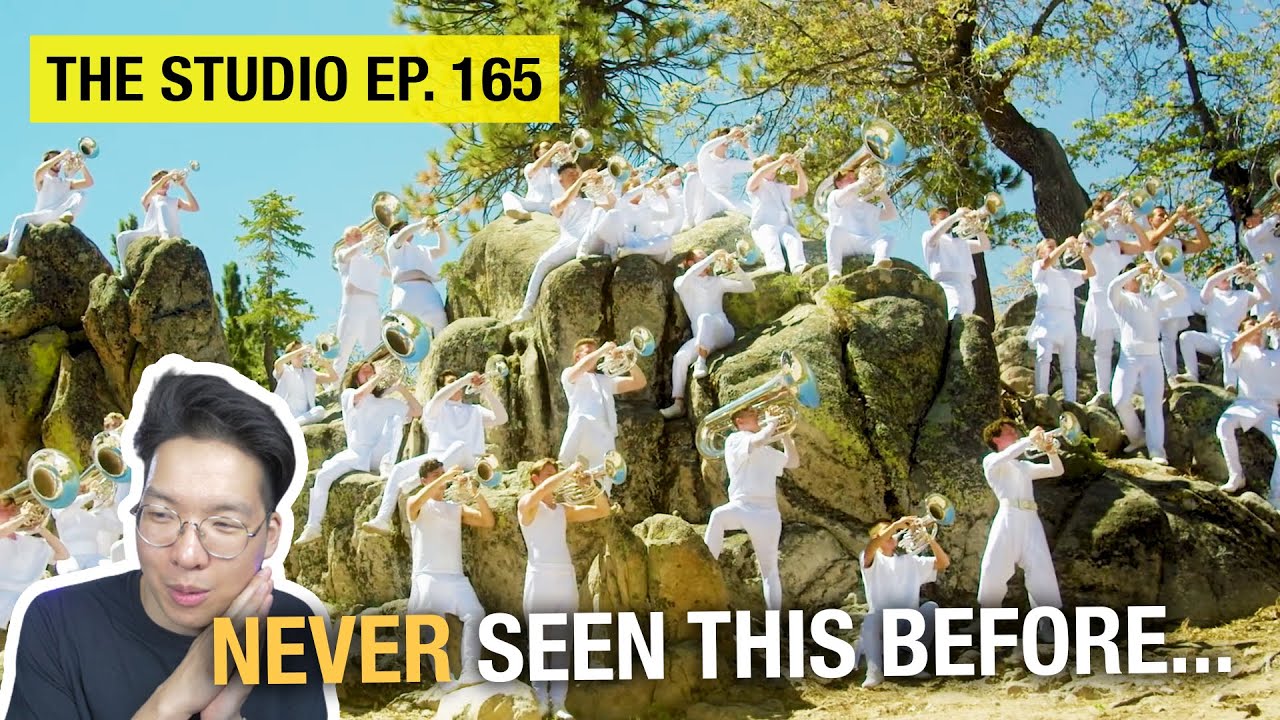 This is a CINEMATIC marching brass flex... 😲