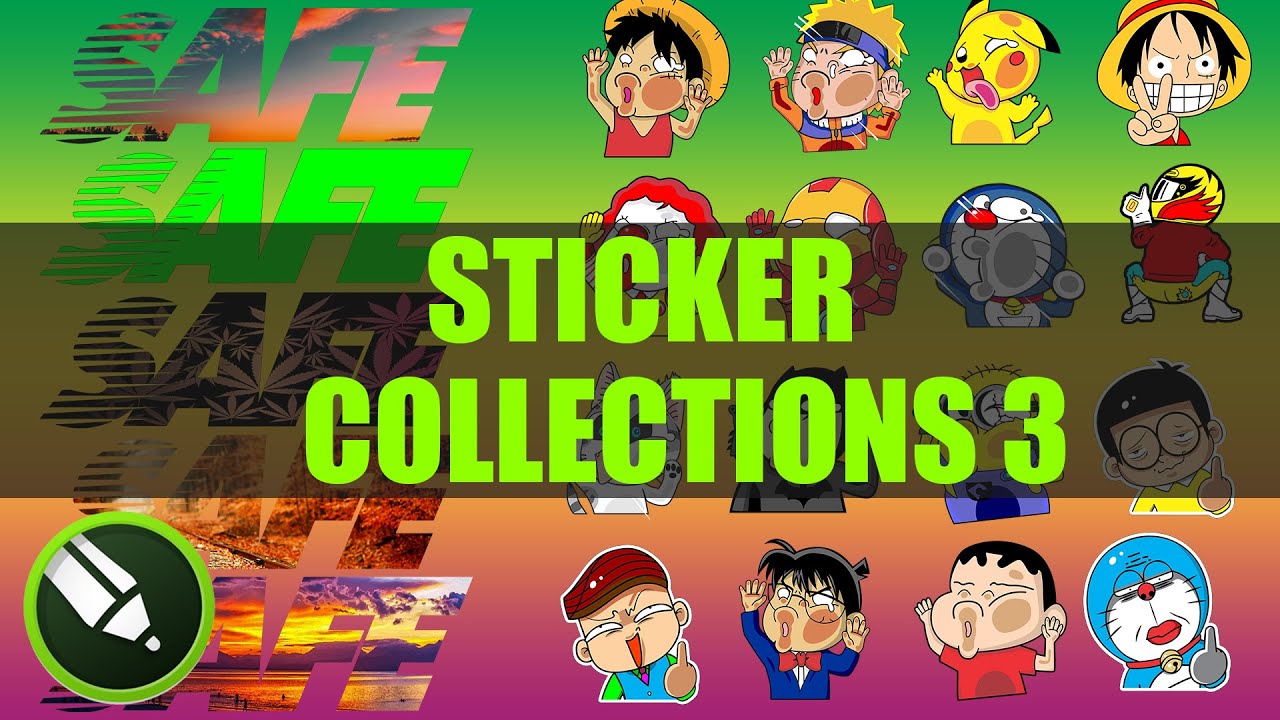 DOWNLOAD FREE | Sticker Collections Part 3 | CorelDraw Files