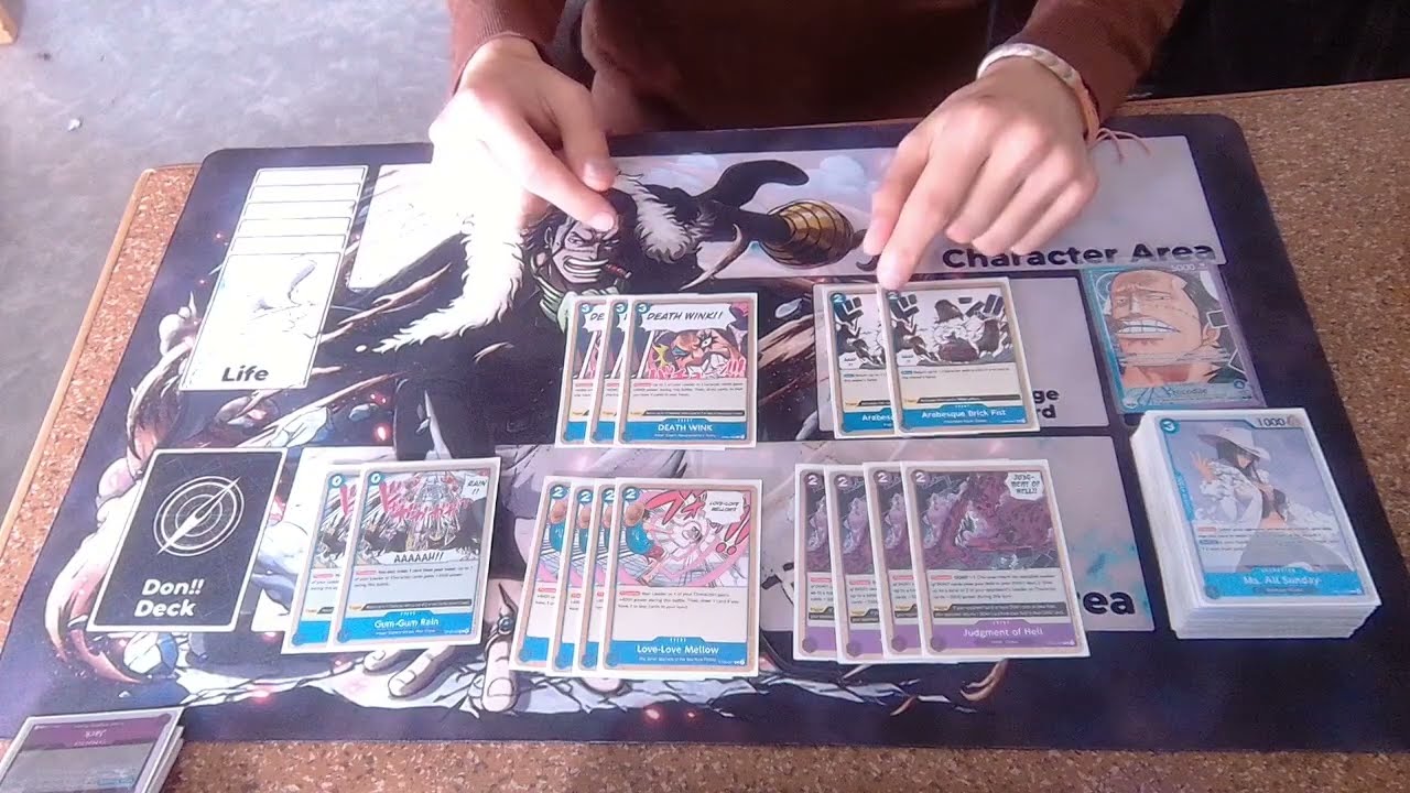 Blue/Purple Crocodile OP02 Decklist